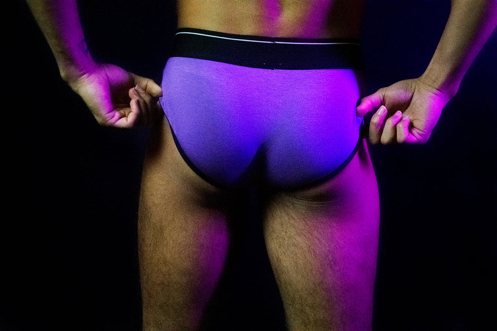 Dirt Squirrel Purple Brief