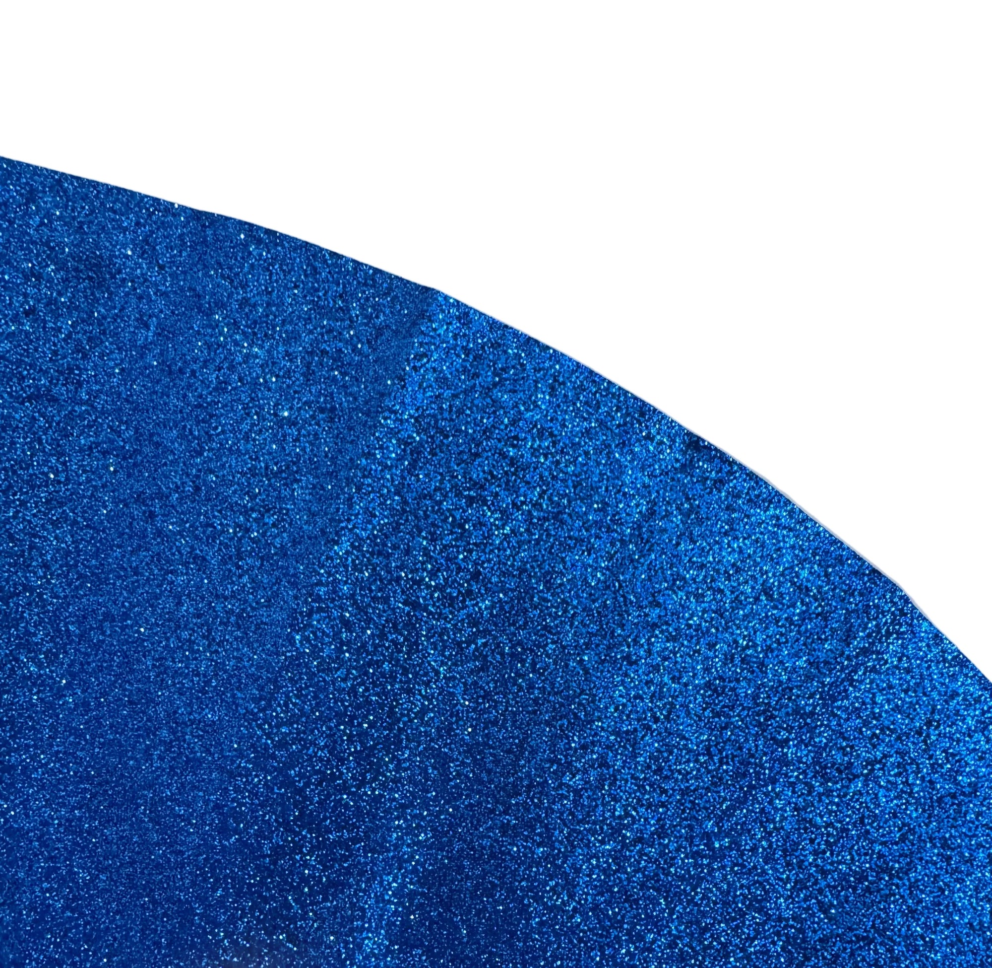 Blue Glitter Fan