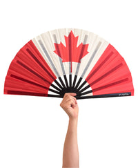 Dirt Squirrel Canada Flag Fan
