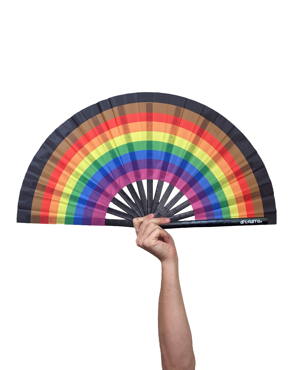 LGBT Rainbow Fan
