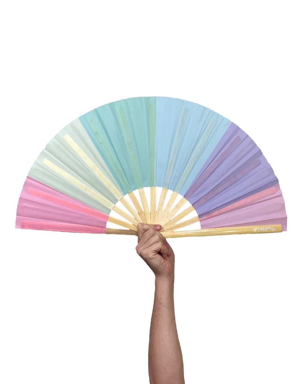 Pastel Rainbow Fan