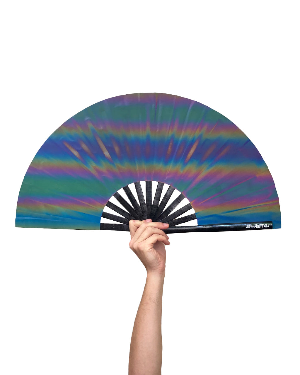 Reflective Rainbow Fan