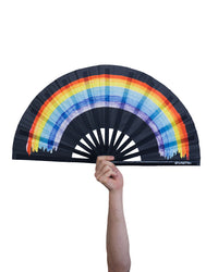 Dirt Squirrel Black Rainbow Fan