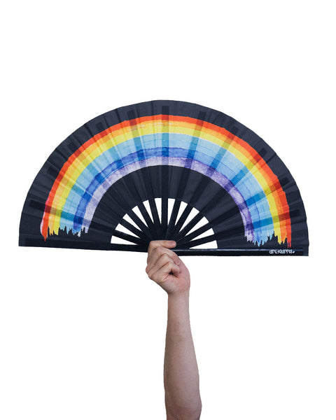 Black Rainbow Fan