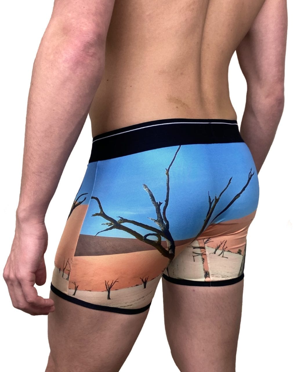 Pouched Boxer Brief - Nature Print