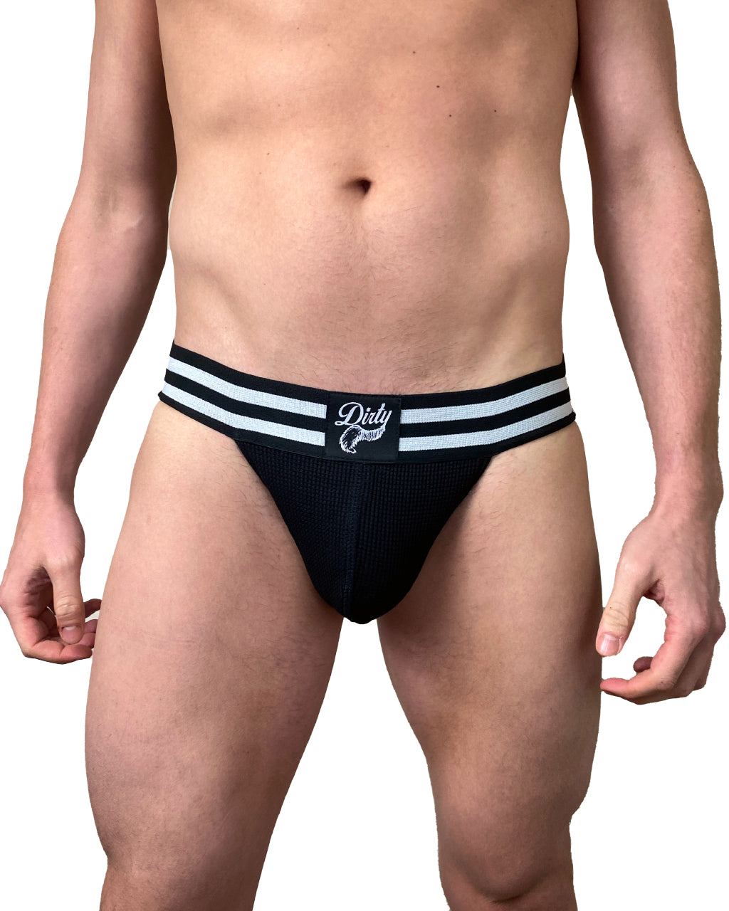 Pouched Athletic Waffle Jock Strap