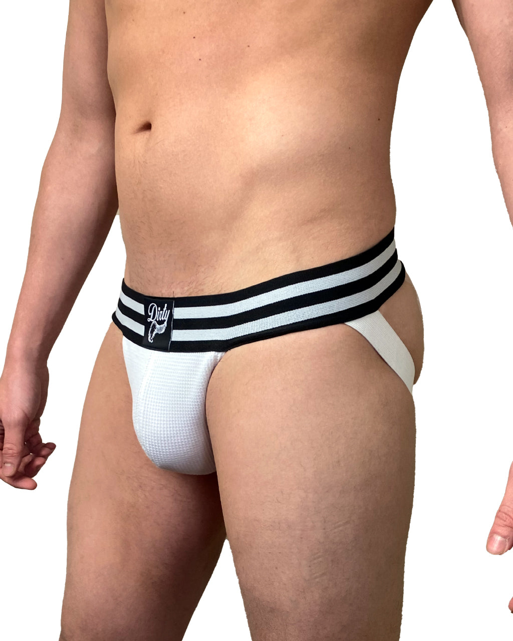 Pouched Athletic Waffle Jock Strap