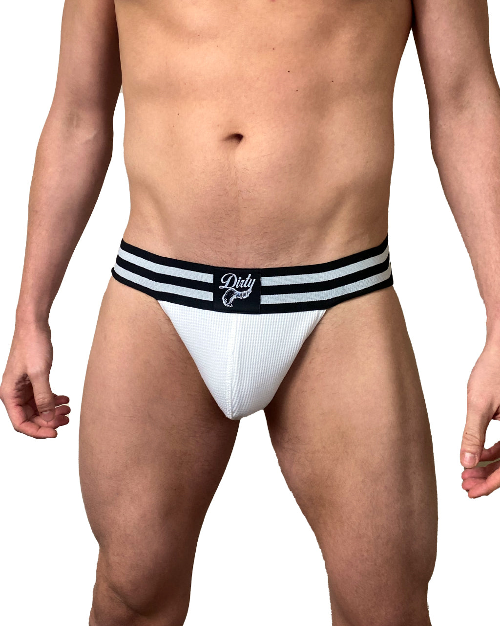 Pouched Athletic Waffle Jock Strap