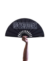 Dirt Squirrel Hand Fan