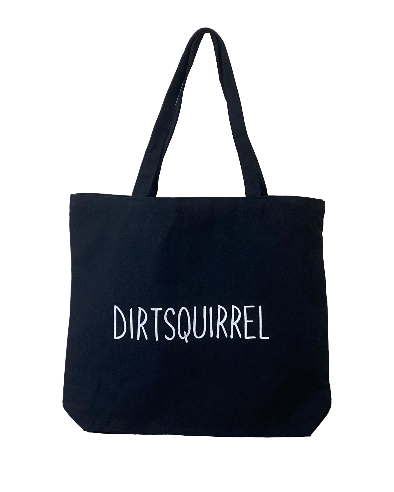 Dirt Squirrel Logo Tote Bag Front