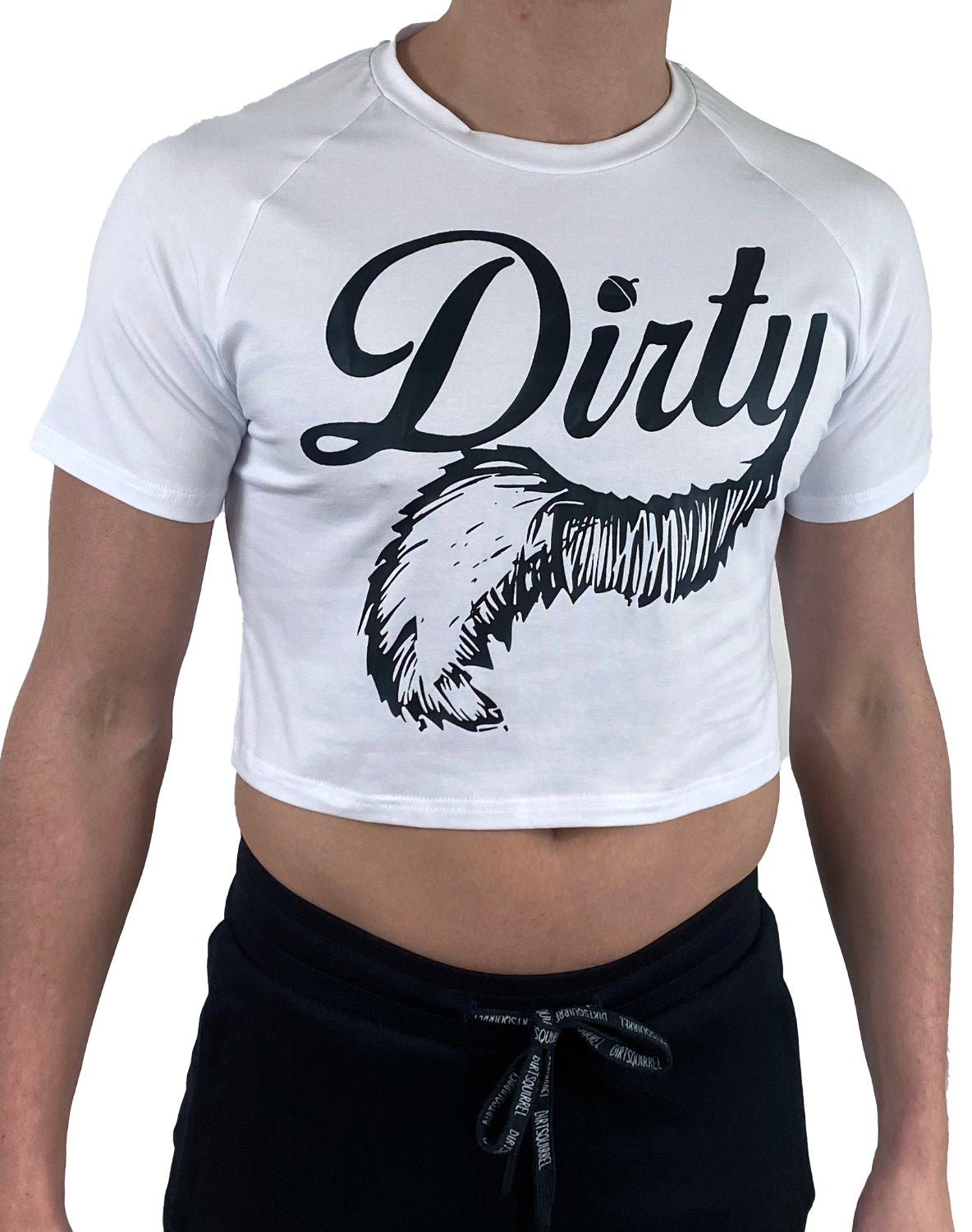 Dirty Crop Top - Big Logo