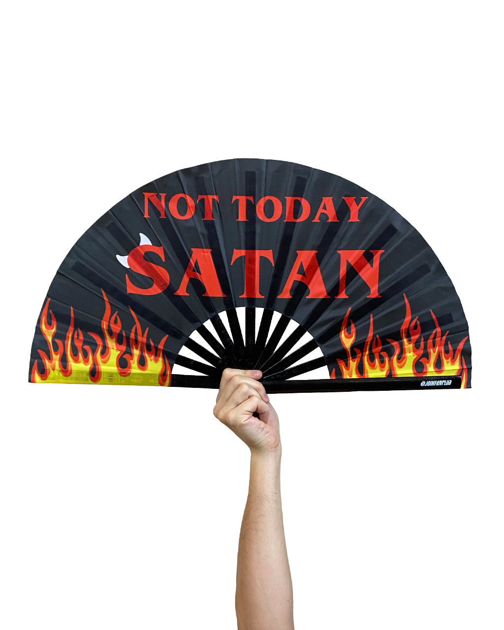 Fan Club Not Today Satan Fan